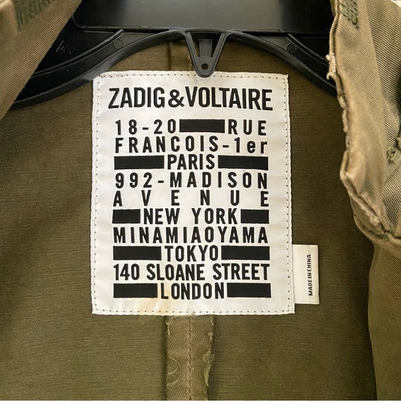 SzM Zadig & Voltaire Virginia Jacket - Picture 5 of 7